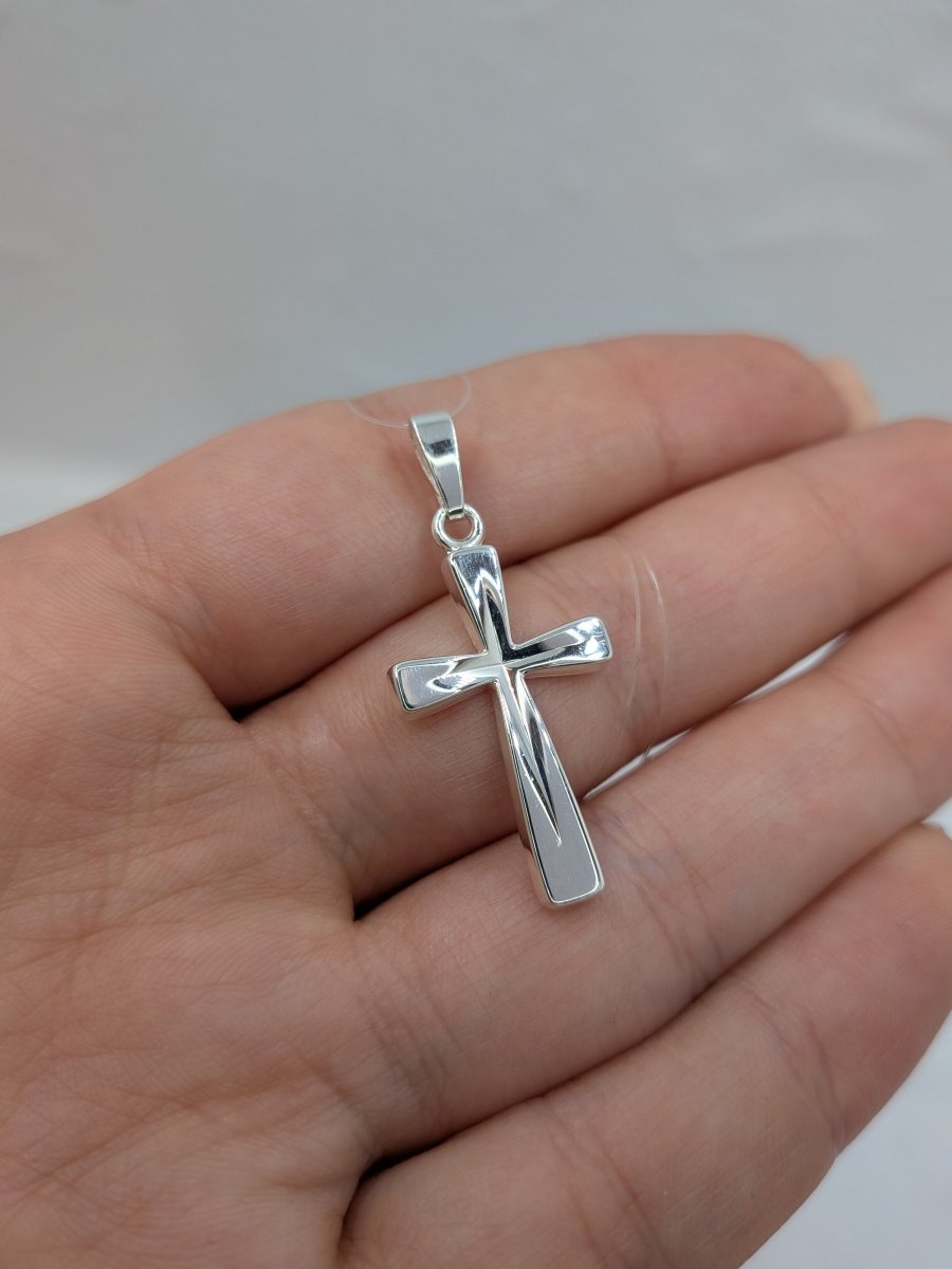 Hängsmycke kors sterling silver - Smyckesbanken