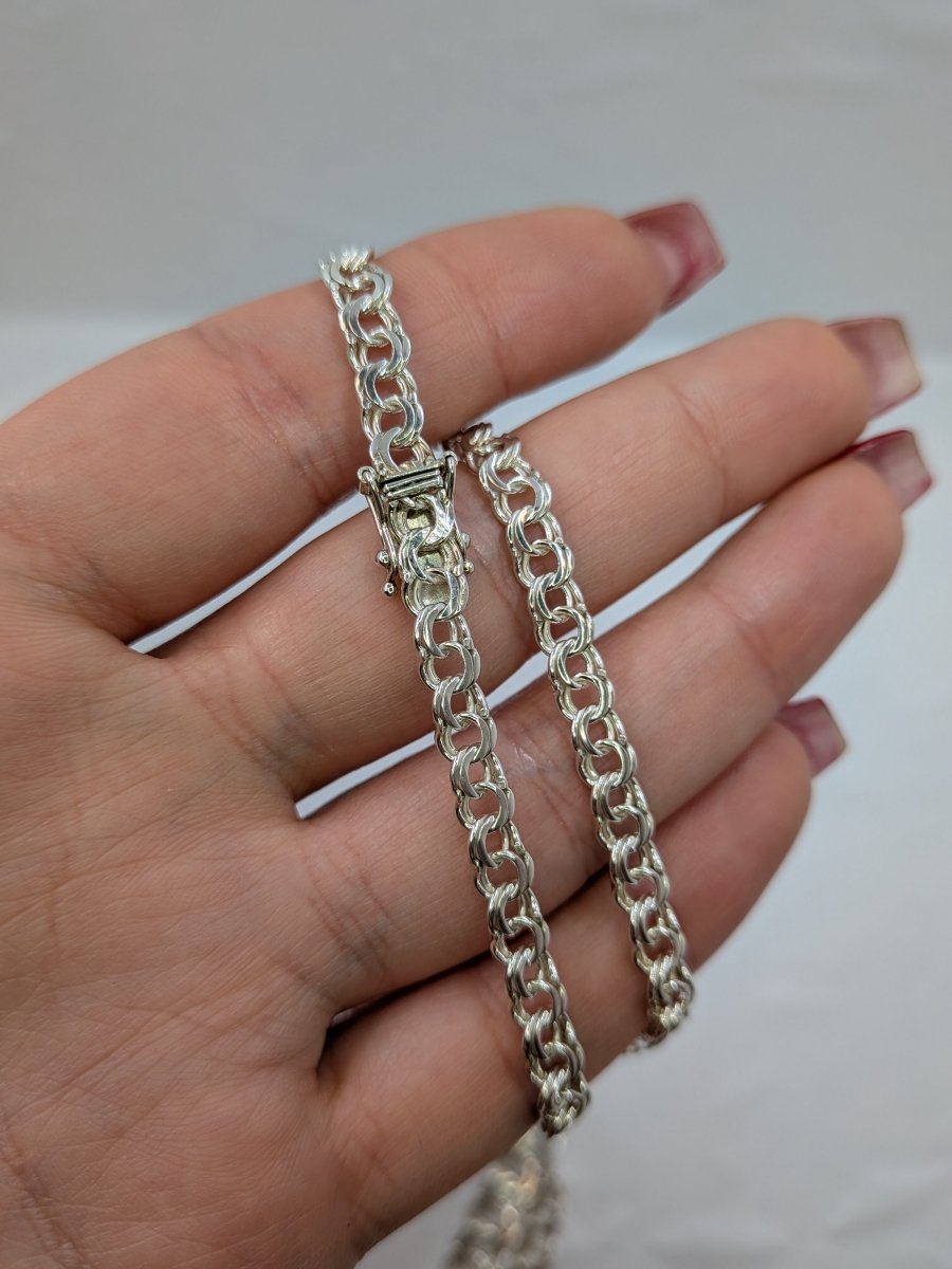 Halsband Bismarck doserad sterling silver - Smyckesbanken