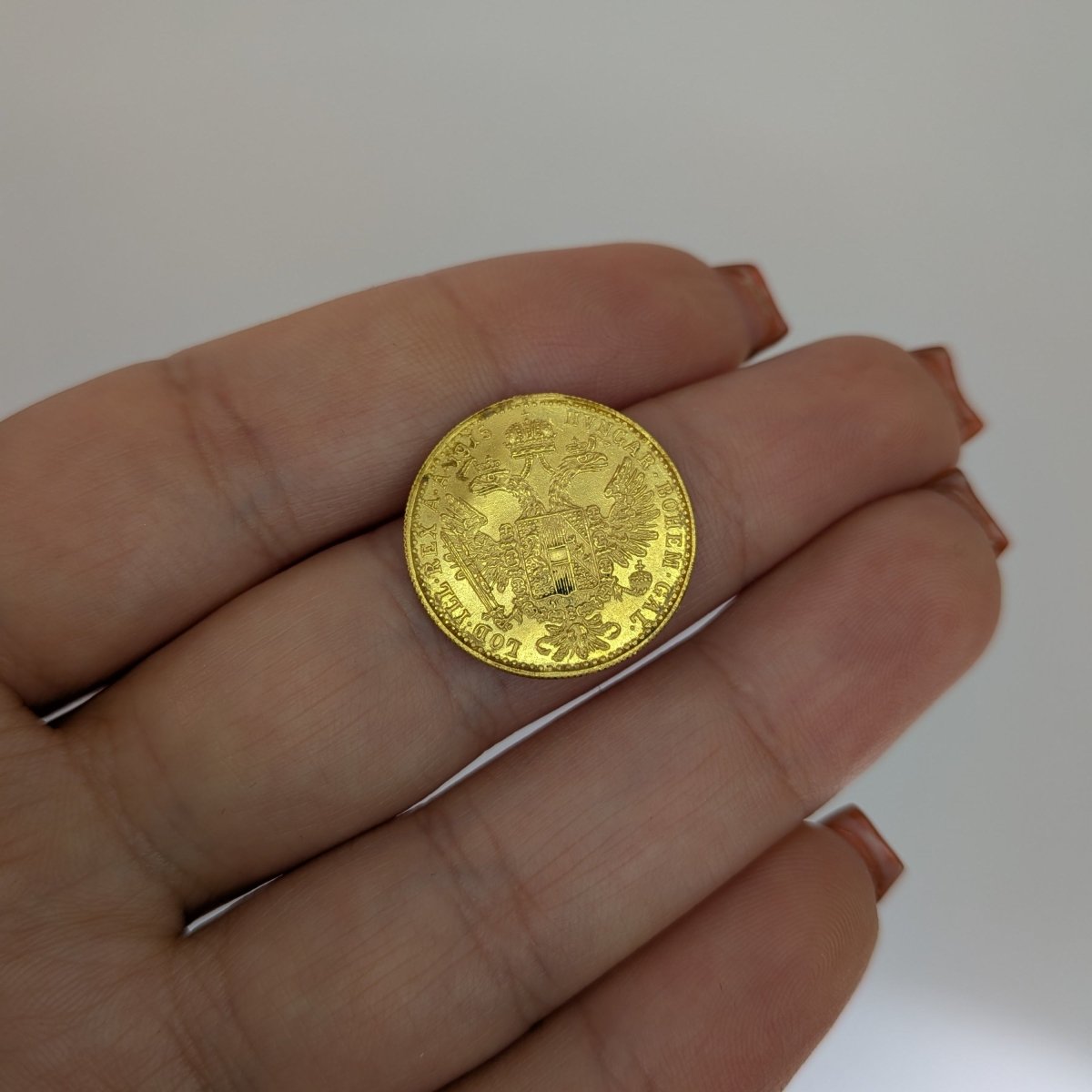 Österrikiskt 23k guld kejsar Franz Joseph I - Smyckesbanken