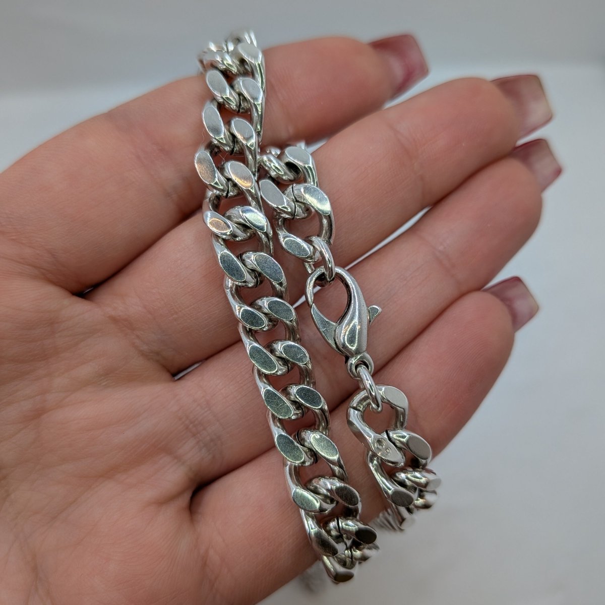 Pansahalsband i sterling silver 43 cm - Smyckesbanken