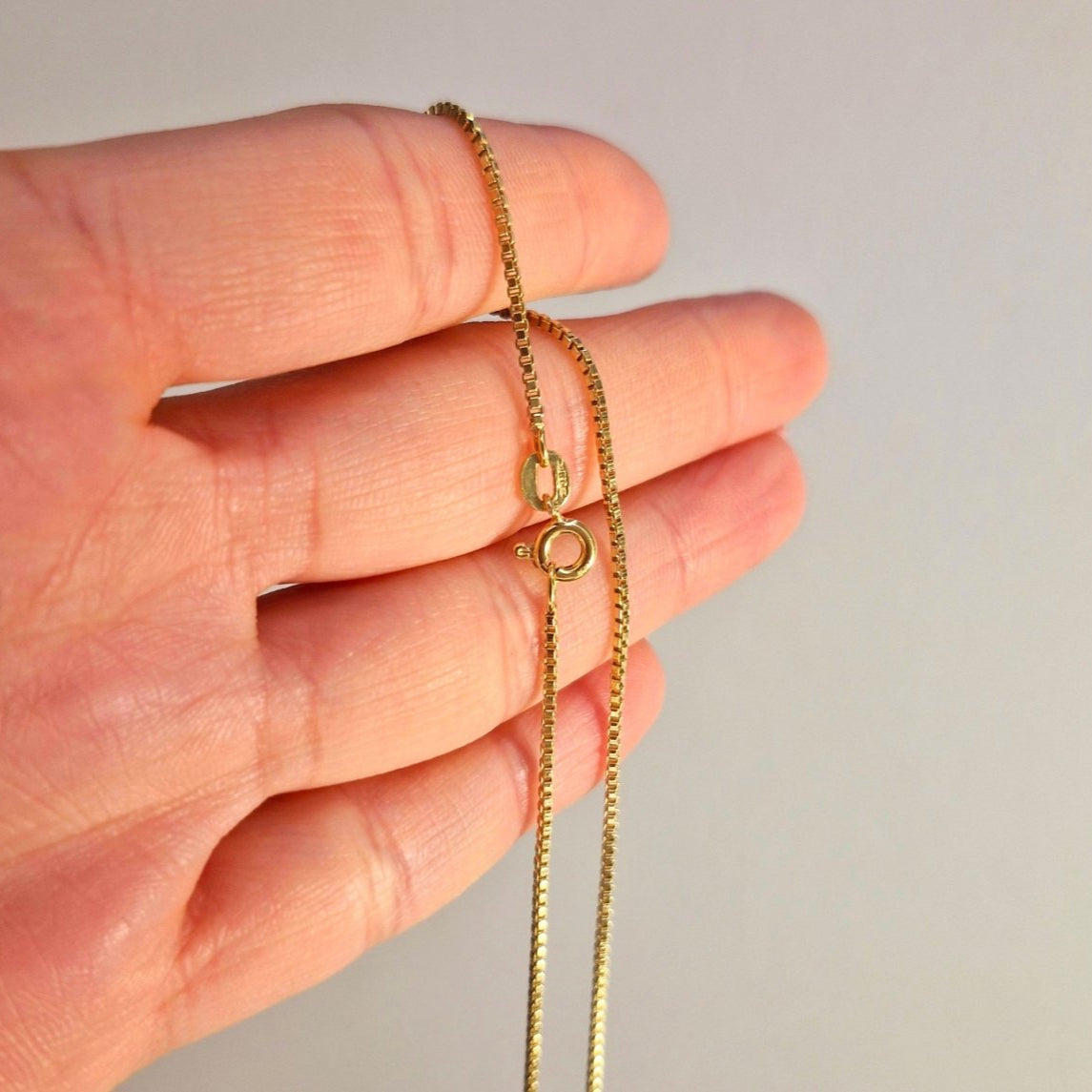 Venezia halsband 18k guld 49,5 centimeter - Smyckesbanken