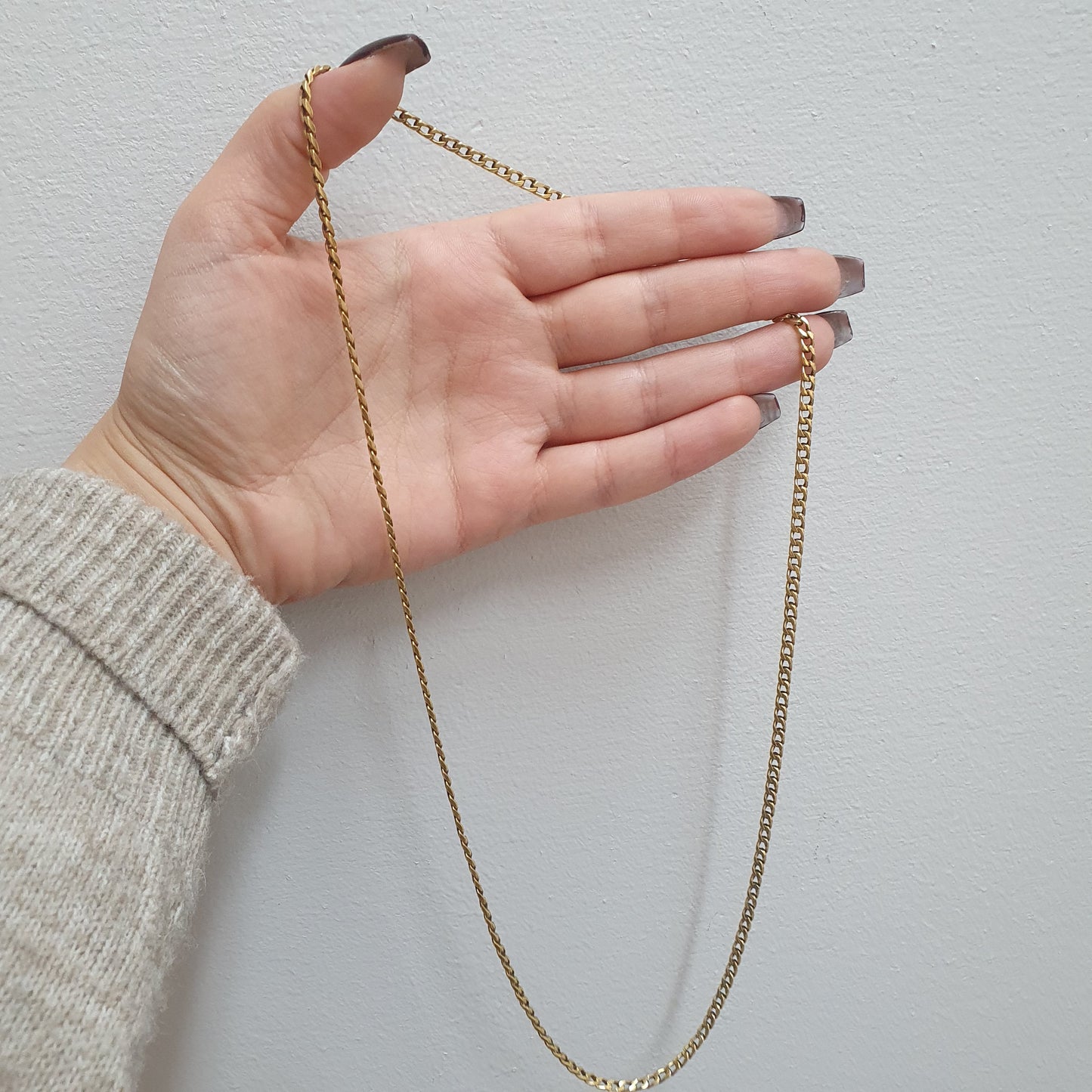 Pansar halsband i äkta guld
