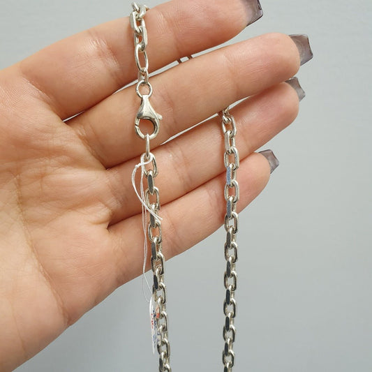 Ankar halsband silver - Smyckesbanken