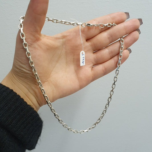 Ankar halsband silver - Smyckesbanken