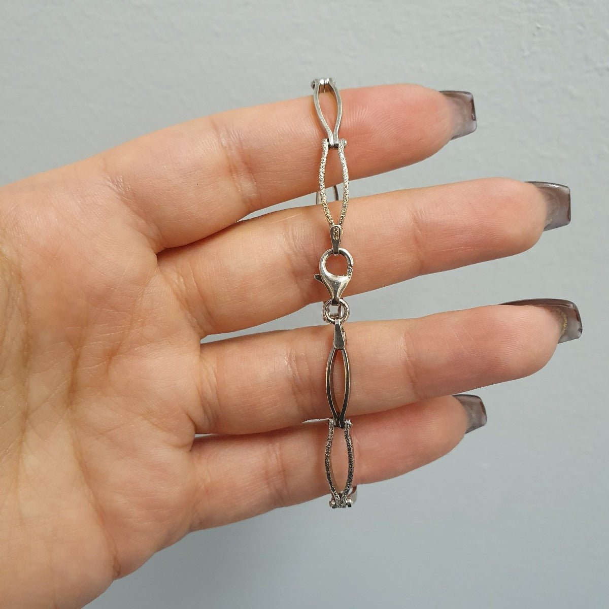 Begagnat silver armband ledad - Smyckesbanken