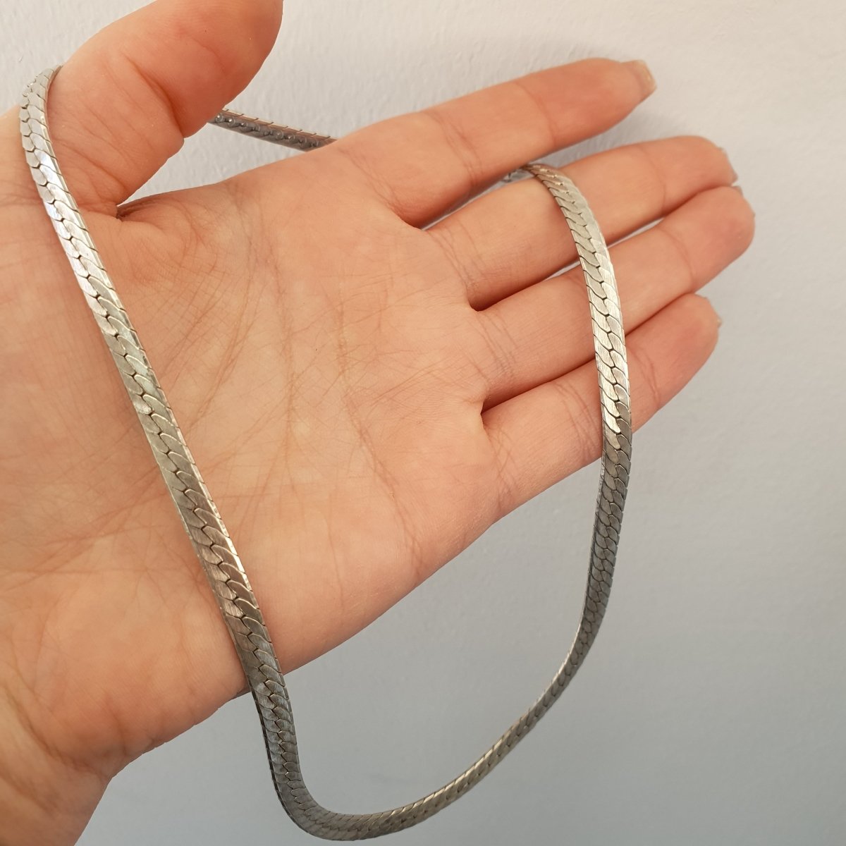 Halsband stelt äkta silver - Smyckesbanken