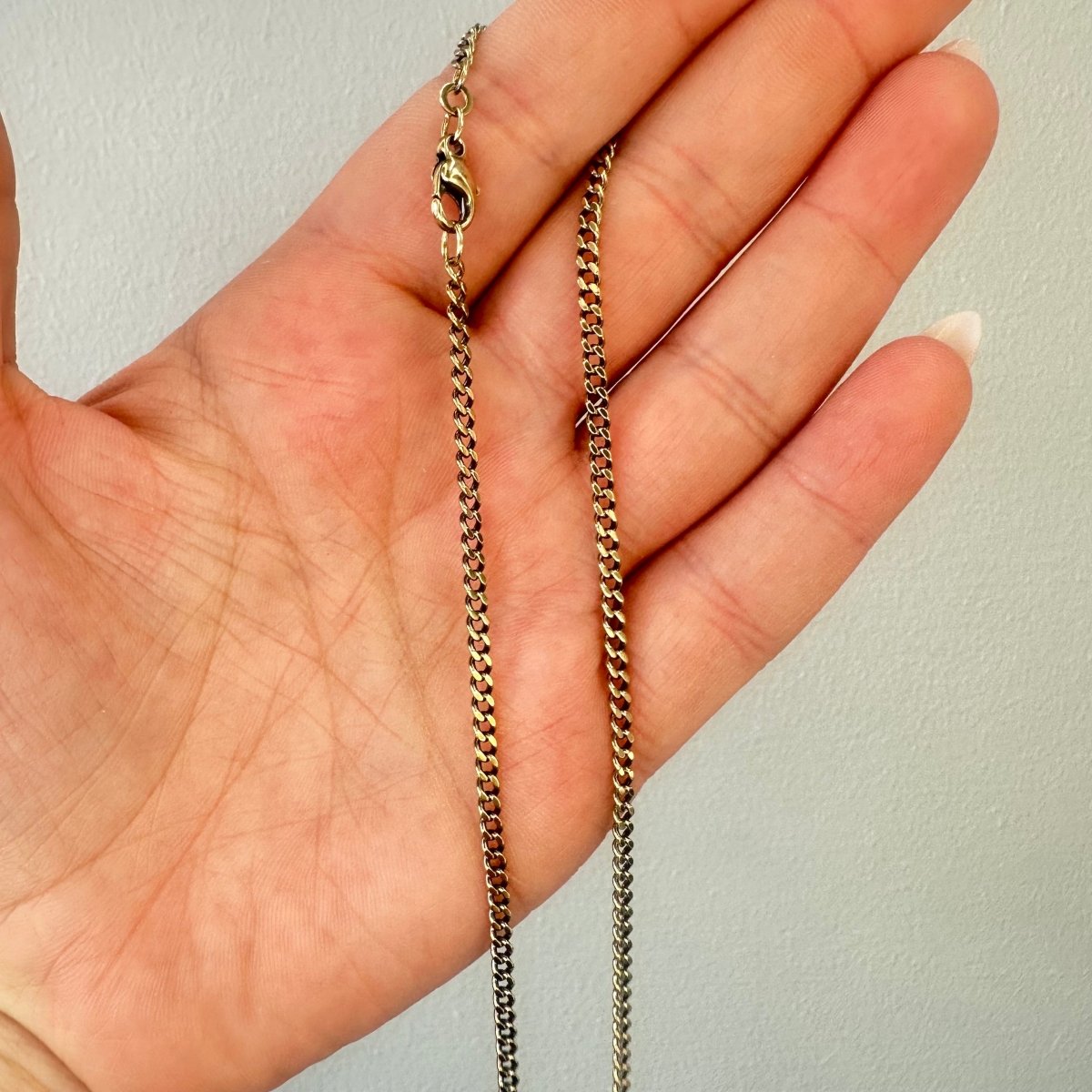 Pansarkedja 8k guld 58cm - Smyckesbanken