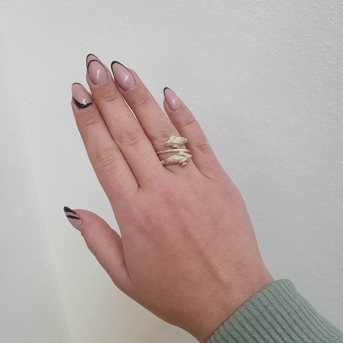 Silverring med vädur - Smyckesbanken