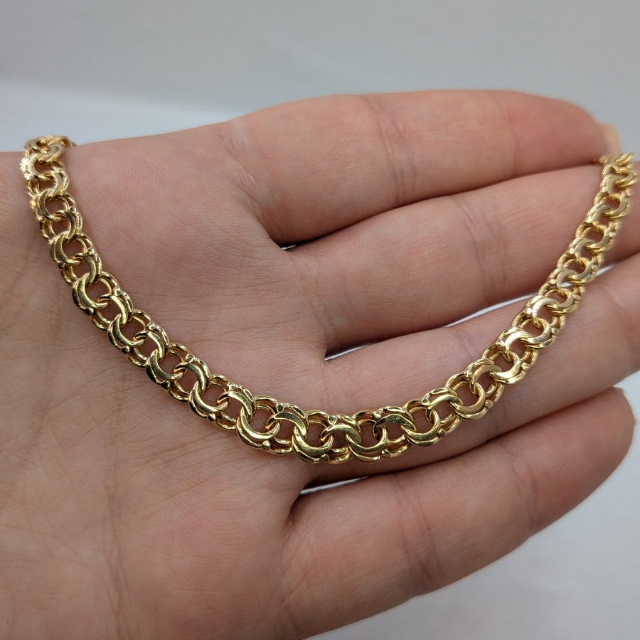 Bismarck halsband 18k guld 