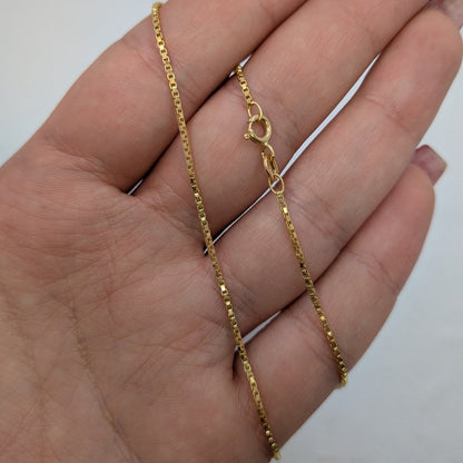 Halsband Venezia i 18k guld - Smyckesbanken