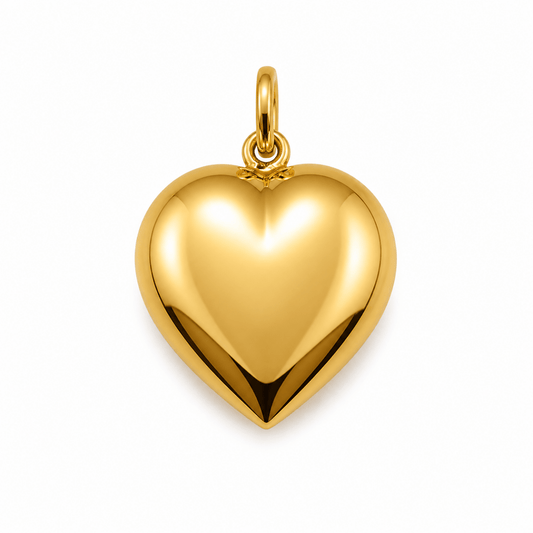 Hängsmycke guld hjärta 18k
