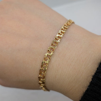 Bismarck armband 18k guld 