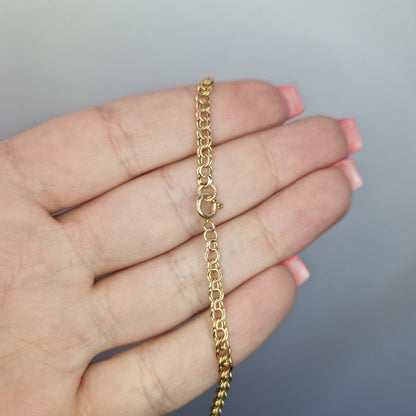 Bismarck halsband 18k guld 55cm - Smyckesbanken