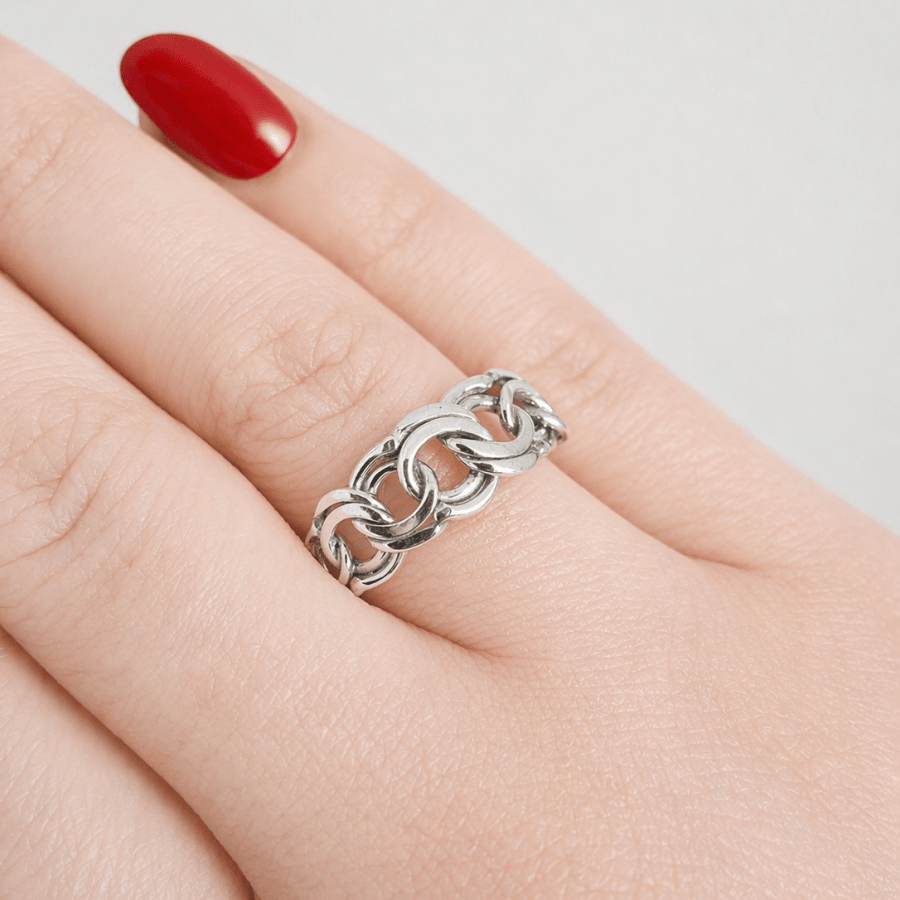 Bismarck ring sterling silver - Smyckesbanken