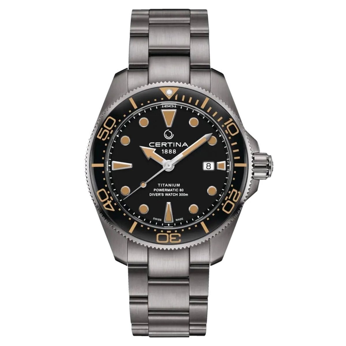 Certina C032.607.44.051.00 Ds action diver Powermatic 80 Titanium