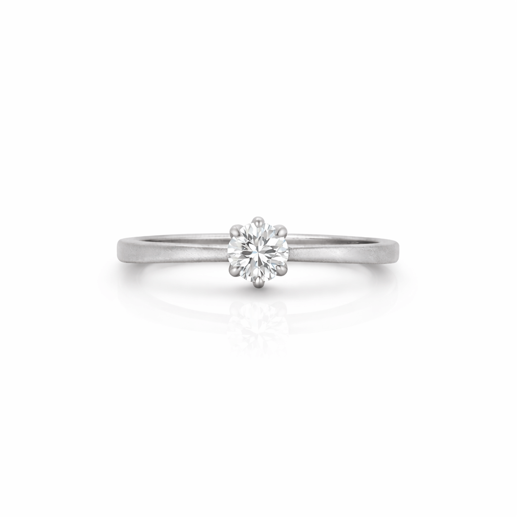 Diamantring 0,26ct i 18k guld - Smyckesbanken