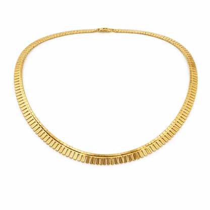 Elegant guld halsband 18k guld - Smyckesbanken