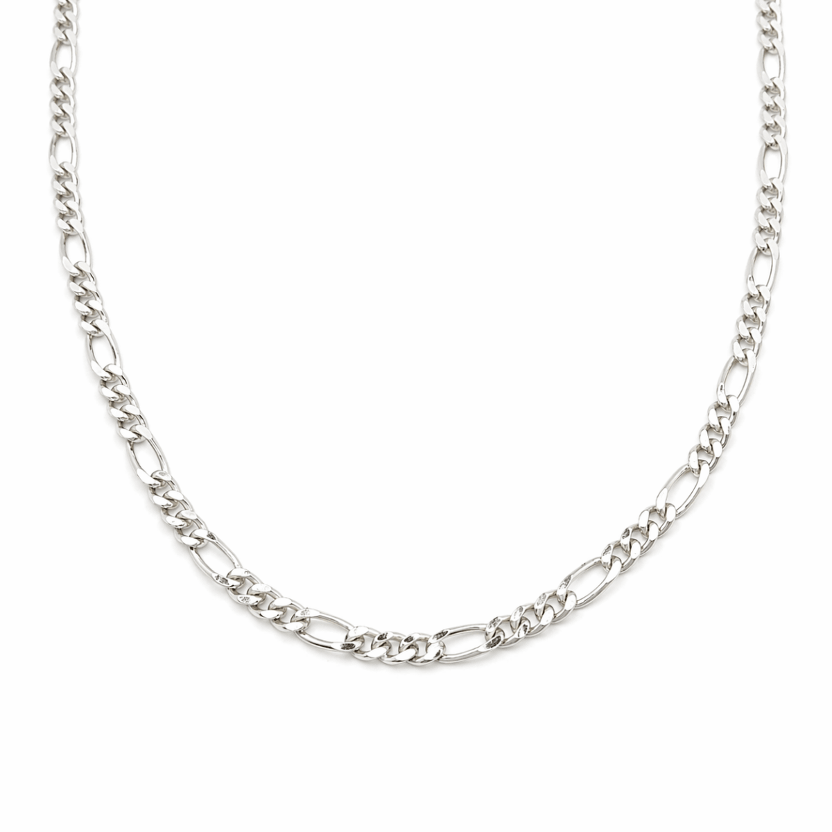Figaro halsband i Silver 42 cm - Smyckesbanken