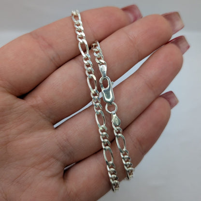 Figaro halsband i Silver 42 cm - Smyckesbanken