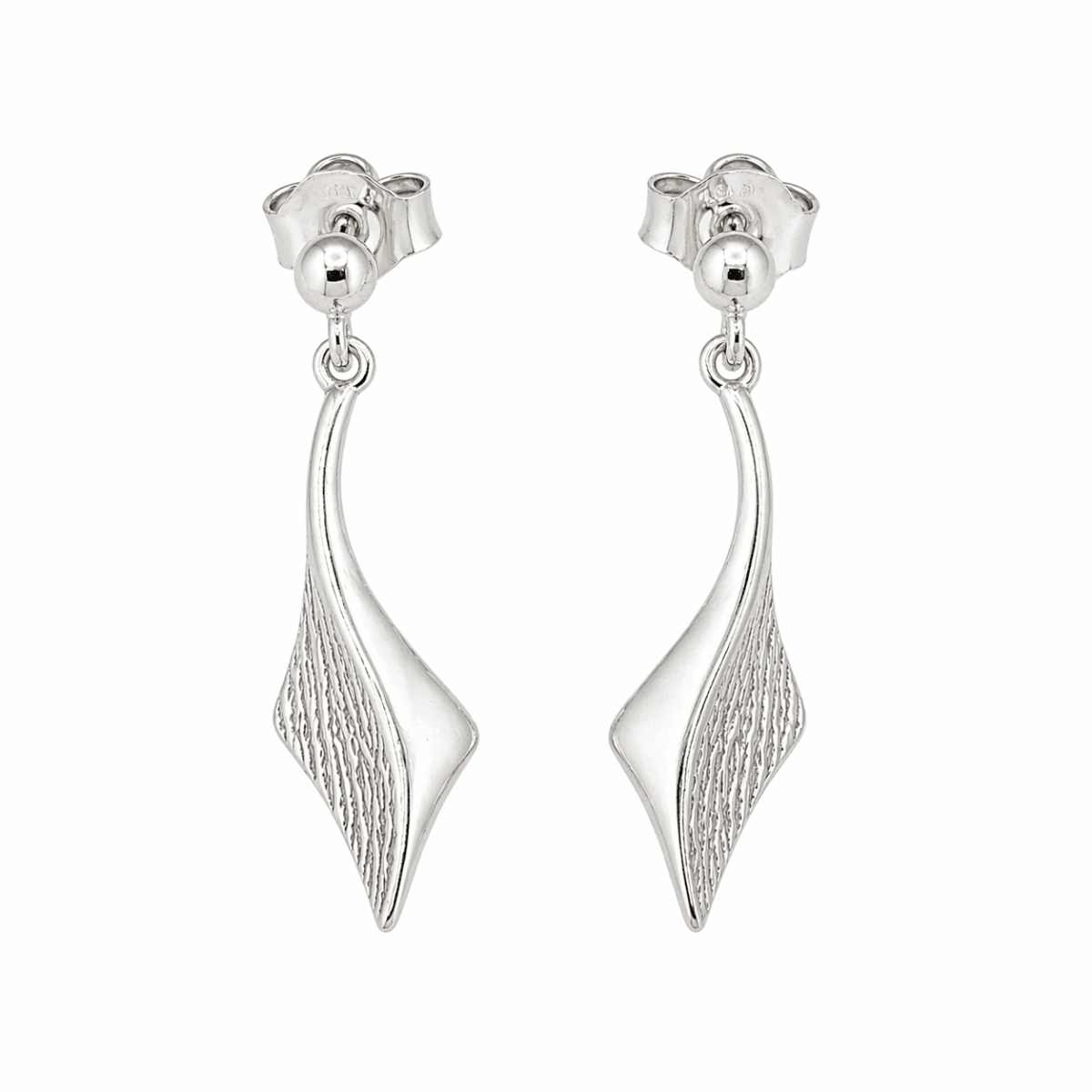 Hängande örhängen i sterling silver - Smyckesbanken