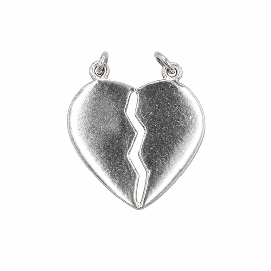 Hängsmycke bryt hjärta i sterling silver - Smyckesbanken