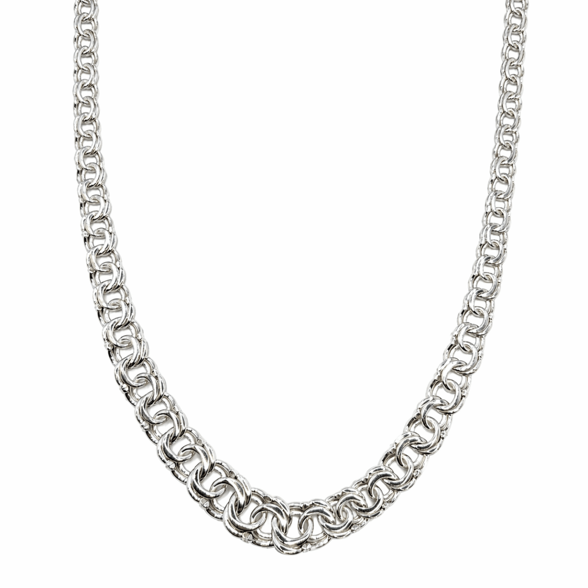 Halsband Bismarck doserad sterling silver - Smyckesbanken