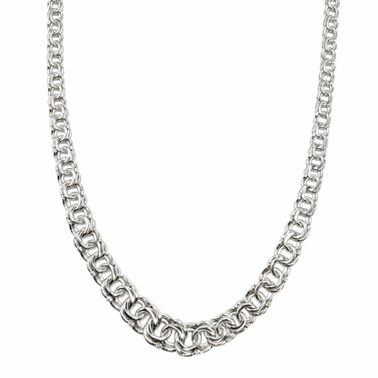 Halsband Bismarck doserad sterling silver - Smyckesbanken