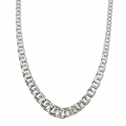 Halsband Bismarck doserad sterling silver - Smyckesbanken