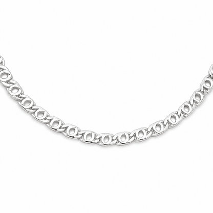 Halsband marinlänk sterling silver - Smyckesbanken