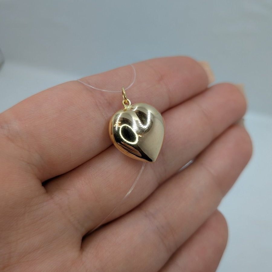 Hängsmycke hjärtformat 18k guld
