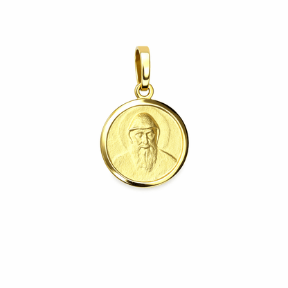 Hängsmycke Saint Charbel 18k guld - Smyckesbanken