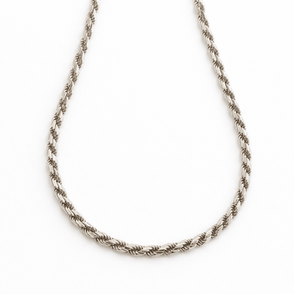 Massivt Cordell halsband i sterling silver - Smyckesbanken