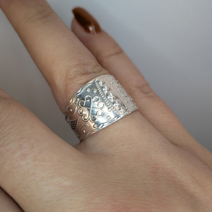 Norrbotten silver ring - Smyckesbanken