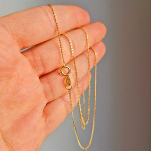 Pansar halsband 18k guld 45,5 centimeter - Smyckesbanken