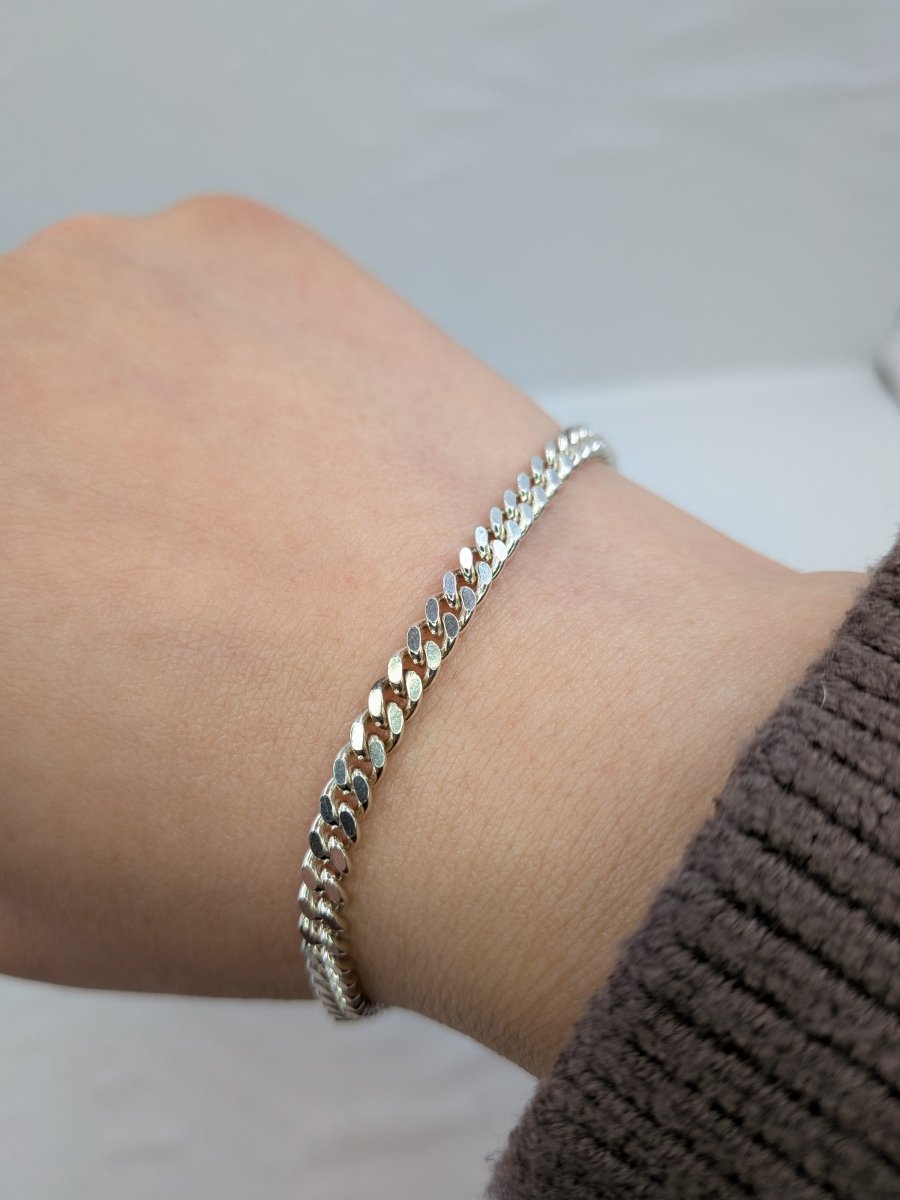 Pansararmband Sterling silver 21 cm - Smyckesbanken