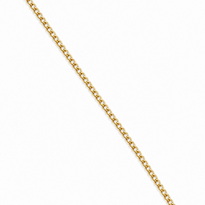 Pansarlänk 59cm 1,4mm i 18k guld - Smyckesbanken
