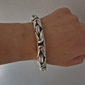 Armband rund och kraftig kejsarlänk