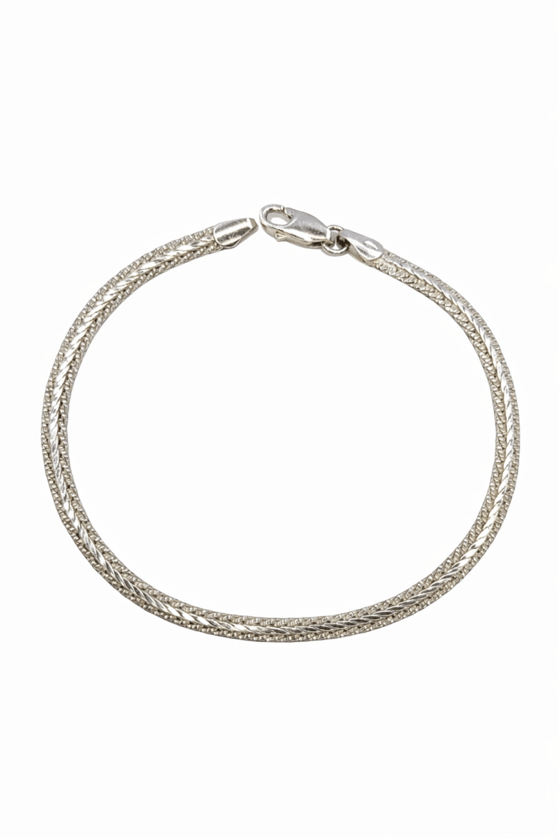 Silver armband rävsvans - Smyckesbanken