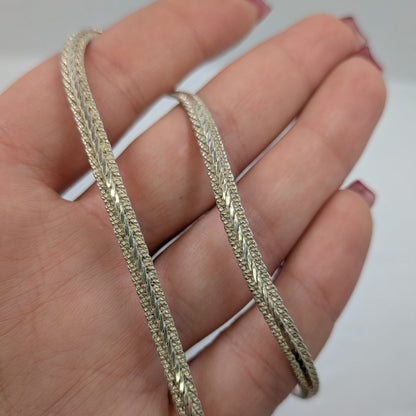 Silver halsband rävsvans - Smyckesbanken