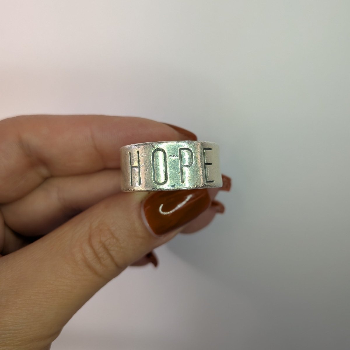 Silver ring Efva Attling ring hope - Smyckesbanken