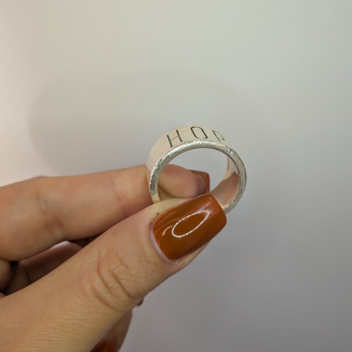 Silver ring Efva Attling ring hope - Smyckesbanken