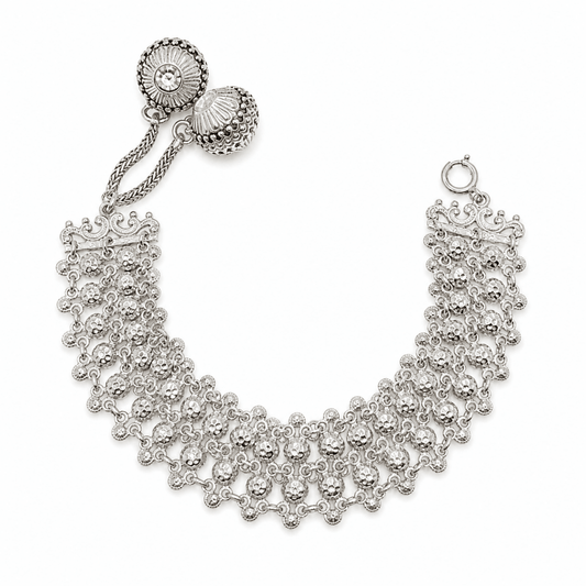Silverarmband indisk payal - Smyckesbanken