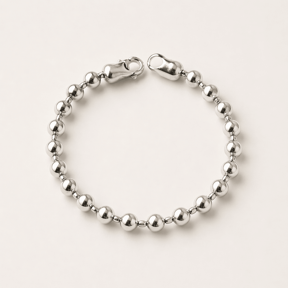 Silverarmband med kulor - Smyckesbanken