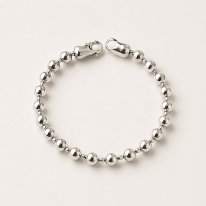Silverarmband med kulor - Smyckesbanken