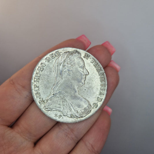 Silvermynt Maria Theresia. Österike - Ungern År1780 - Smyckesbanken
