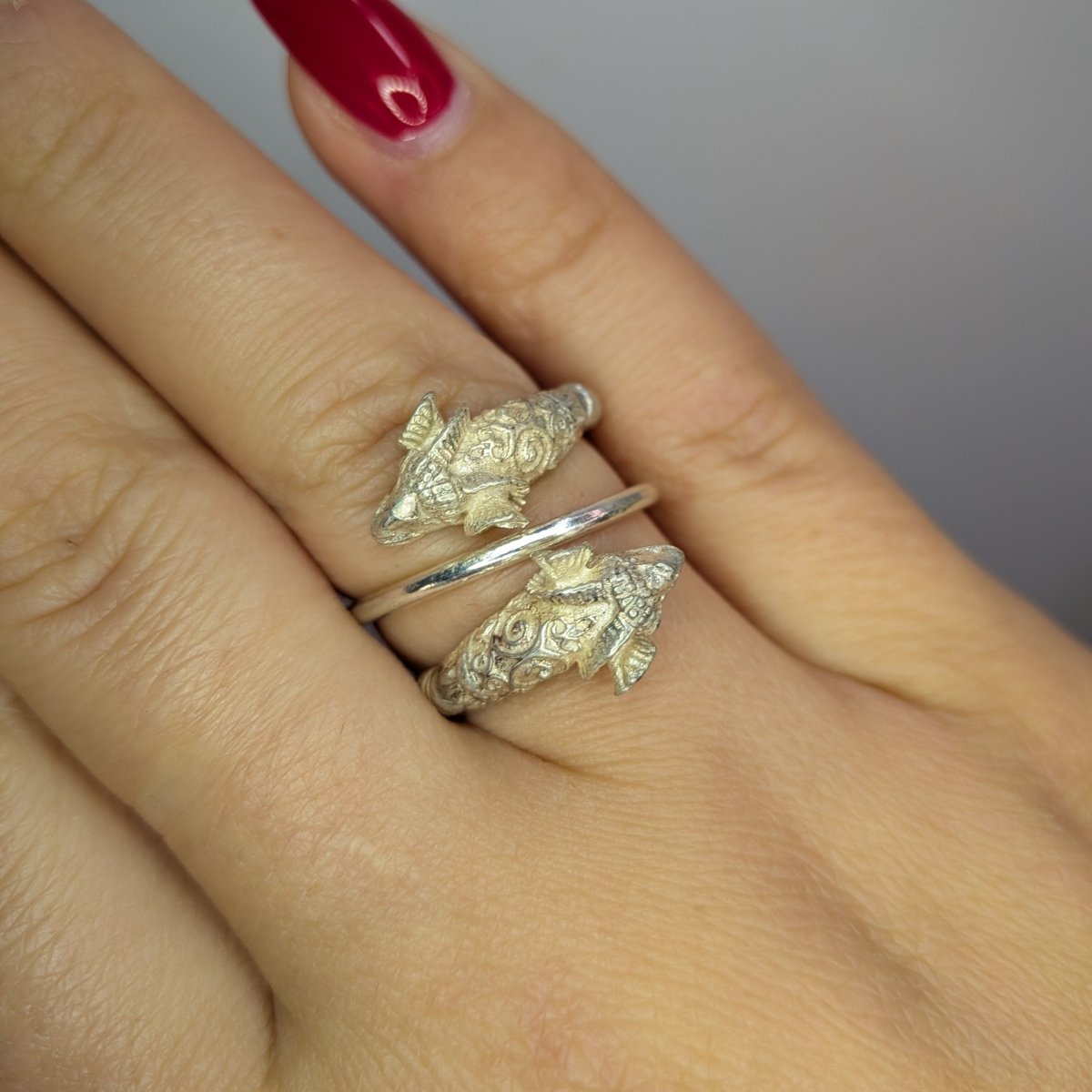 Silverring med vädur - Smyckesbanken