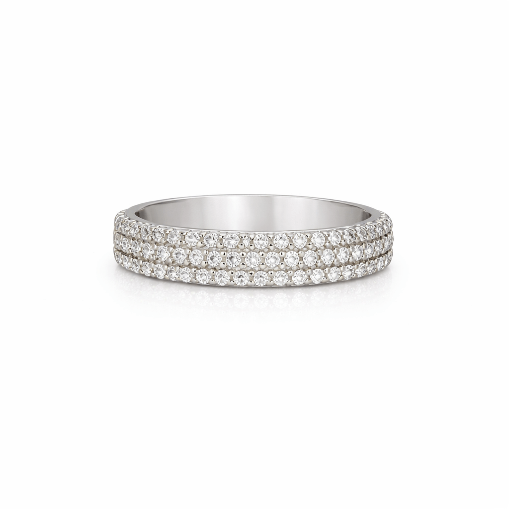 Sterling Silver ring Thomas Sabo vit zirkonia - Smyckesbanken