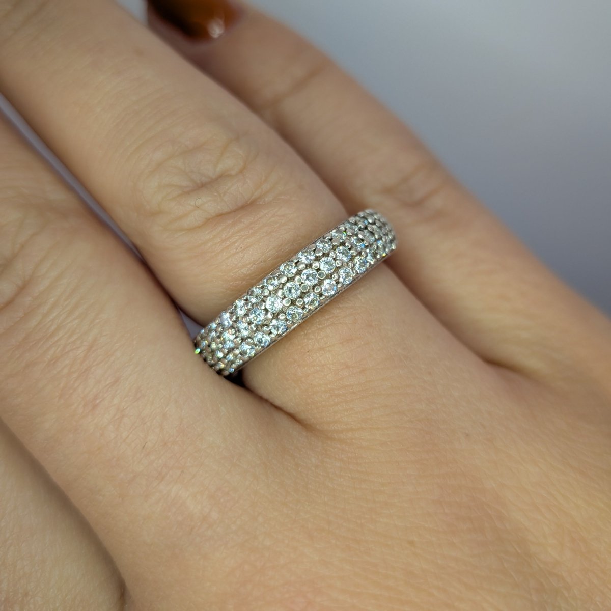 Sterling Silver ring Thomas Sabo vit zirkonia - Smyckesbanken