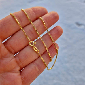 Venezia halsband 18k guld 40 centimeter - Smyckesbanken