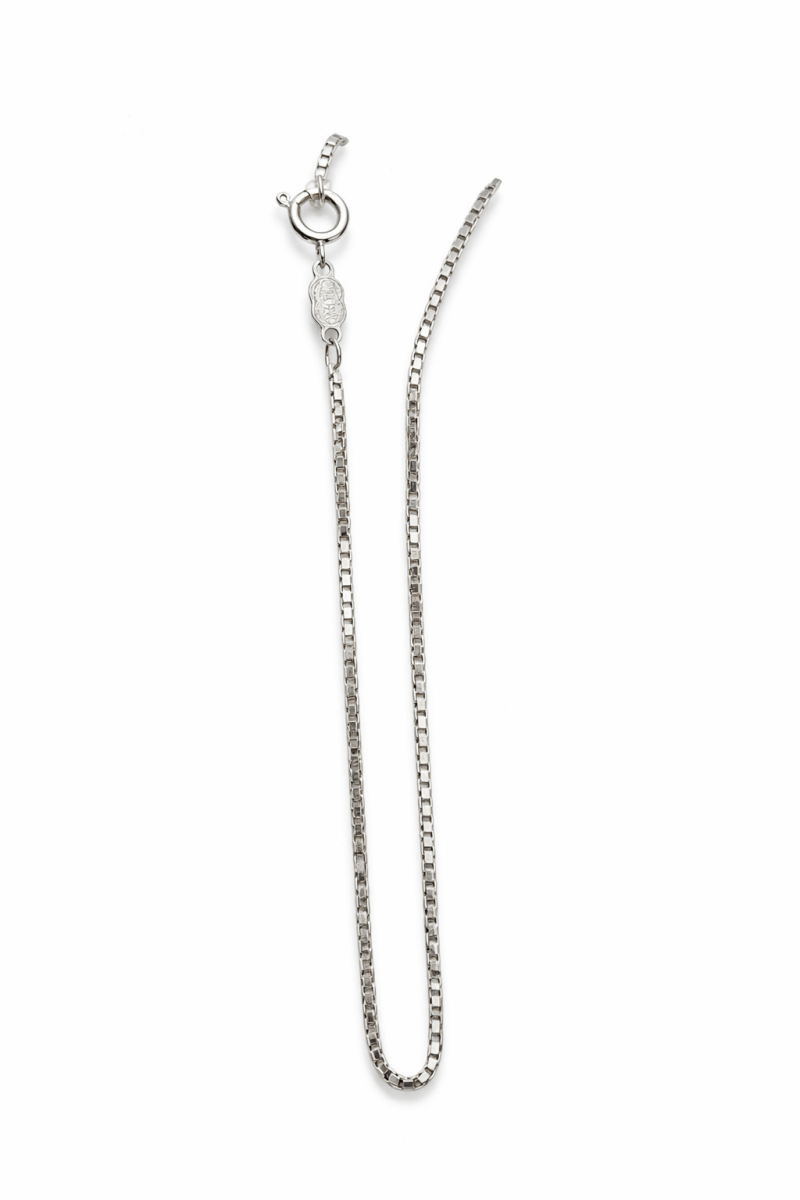 Venezia halsband 39cm 18k vitguld - Smyckesbanken
